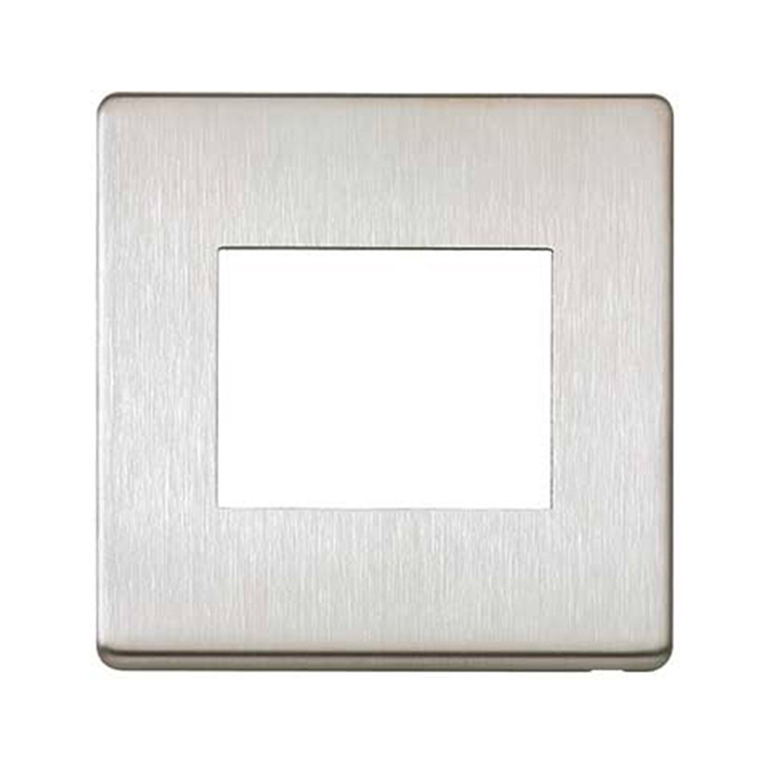 Ex-Or by Honeywell Cover Plate for MLSLCP4 - brushed stainless steel