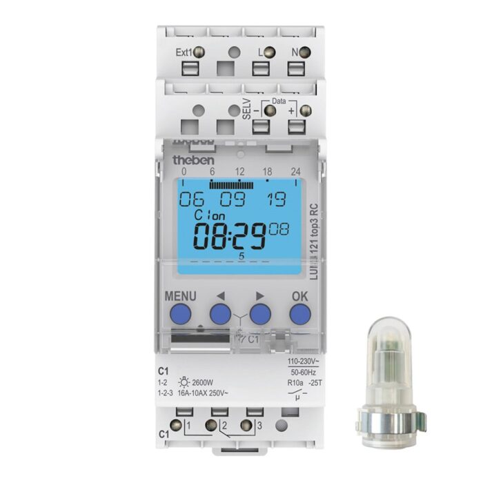 Ex-Or by Honeywell Two-Part Mains Photocell With Int Timer